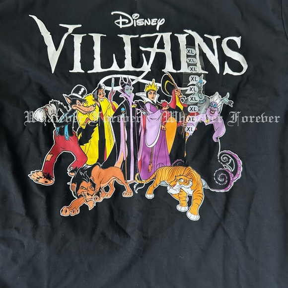 Disney Villains size XL black T shirt - Picture 2 of 3